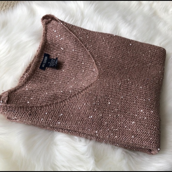 Max Edition Sweaters - Max Edition Pink Sparkly sequined Sweater